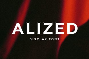 Alized Font: Elevating Campaign Visuals and Brand Titles