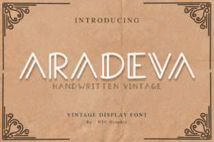 Aradeva Font Review: Authentic Display Type for Campaigns