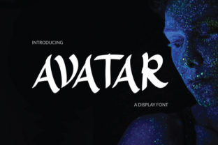 Avatar Font: Bold Display Typography for Editorial Design