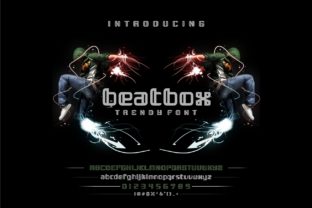 Beatbox Font: Urban Display Typography for Web Design
