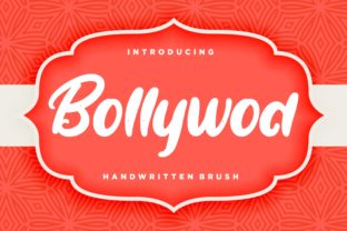 Bollywod Font: Stylish Marker Brush for Crafters