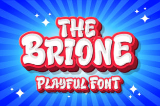 Brione Font: Playful Display Typography for Editorial Design
