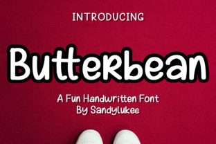 Butterbean Font Review for Handmade Labels and Crafts