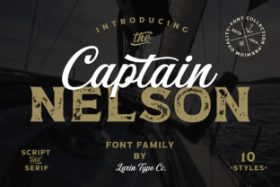 Captain Nelson Font Review: Campaign Design & Pairing