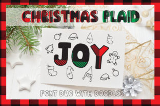 Christmas Plaid Font: Elevating Holiday Packaging Design