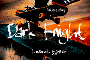 Dark Knight Font: Bold Display Type for Impactful Design
