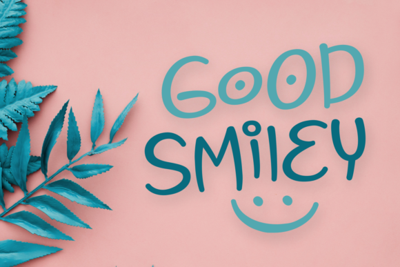 Good Smiley Font: Joyful Display Typography for Web Design