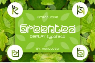 Greentea Font: Organic Branding for Natural Products