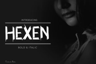 Hexen Font: Raw Display Typography for Bold Web Design