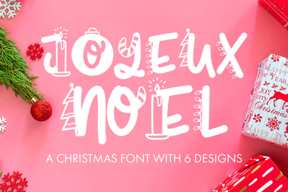 Joyeux Noel Font: Festive Branding for Holiday Business