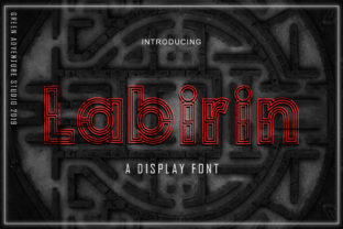 Labirin Font Review: Bold Maze-Inspired Display Type
