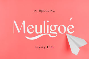 Meuligoe Font: Sweet Display Type for Editorial Design