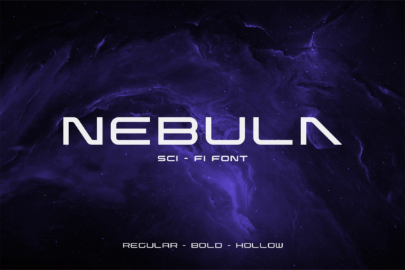 Nebula Font: Elevating Sci-Fi Brand Identity Projects