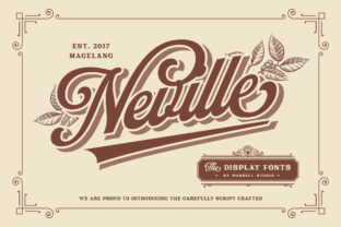 Neville Font Review: Vintage Display Type for Nostalgic Branding