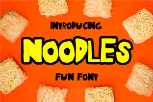 Noodles Font: Friendly Display Typography for Small Business Branding