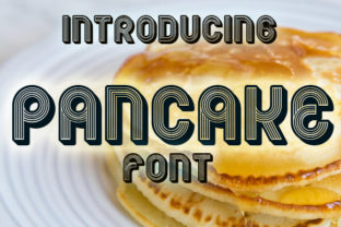 Pancake Font: Bold Retro Display Type for Campaigns