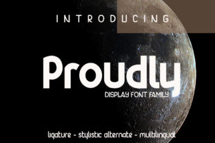 Proudly Font Review for Modern Editorial Layouts