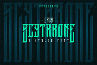 Scythrone: Bold Display Font Free Download