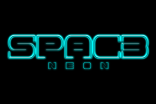 Spac3 Neon Font Review for Futuristic Campaign Design
