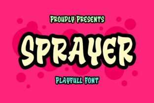 Sprayer Font Review: 90s Display Type for Makers