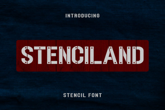 Stenciland Font Review: Bold Display Type for Branding