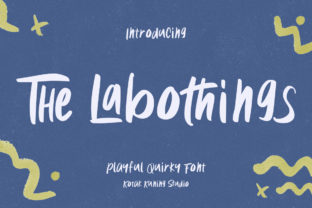 The Labothings Font: Playful Display Type for Editorial Layouts