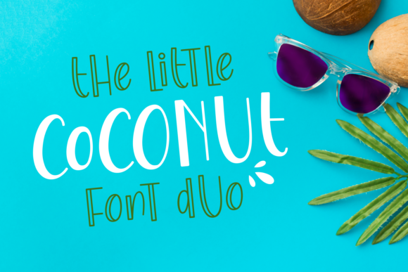 The Little Coconut Font for Tropical Business Branding