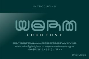 Worm Font Review: Single-Line Display Type for Campaigns